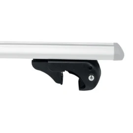 Μπάρες οροφής αλουμινίου Menabo Brio XL ασημί 135cm για αυτοκίνητα με Raised Rails - 2τμχ
