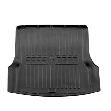 Tesla Model S 5 Θέσεων (2012-2021) πίσω μέρος πατάκι πορτ μπαγκάζ πλαστικό μαύρο σκαφάκι Race Axion -1τμχ