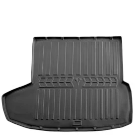 Tesla Model S Plaid (2021+) 5D πατάκι πορτ μπαγκάζ πλαστικό μαύρο σκαφάκι Race Axion -1τμχ