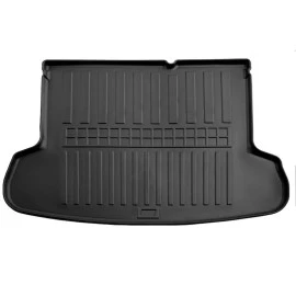 Hyundai Accent (MC) Sedan (2006-2010) 4D πατάκι πορτ μπαγκάζ πλαστικό μαύρο σκαφάκι Race Axion -1τμχ