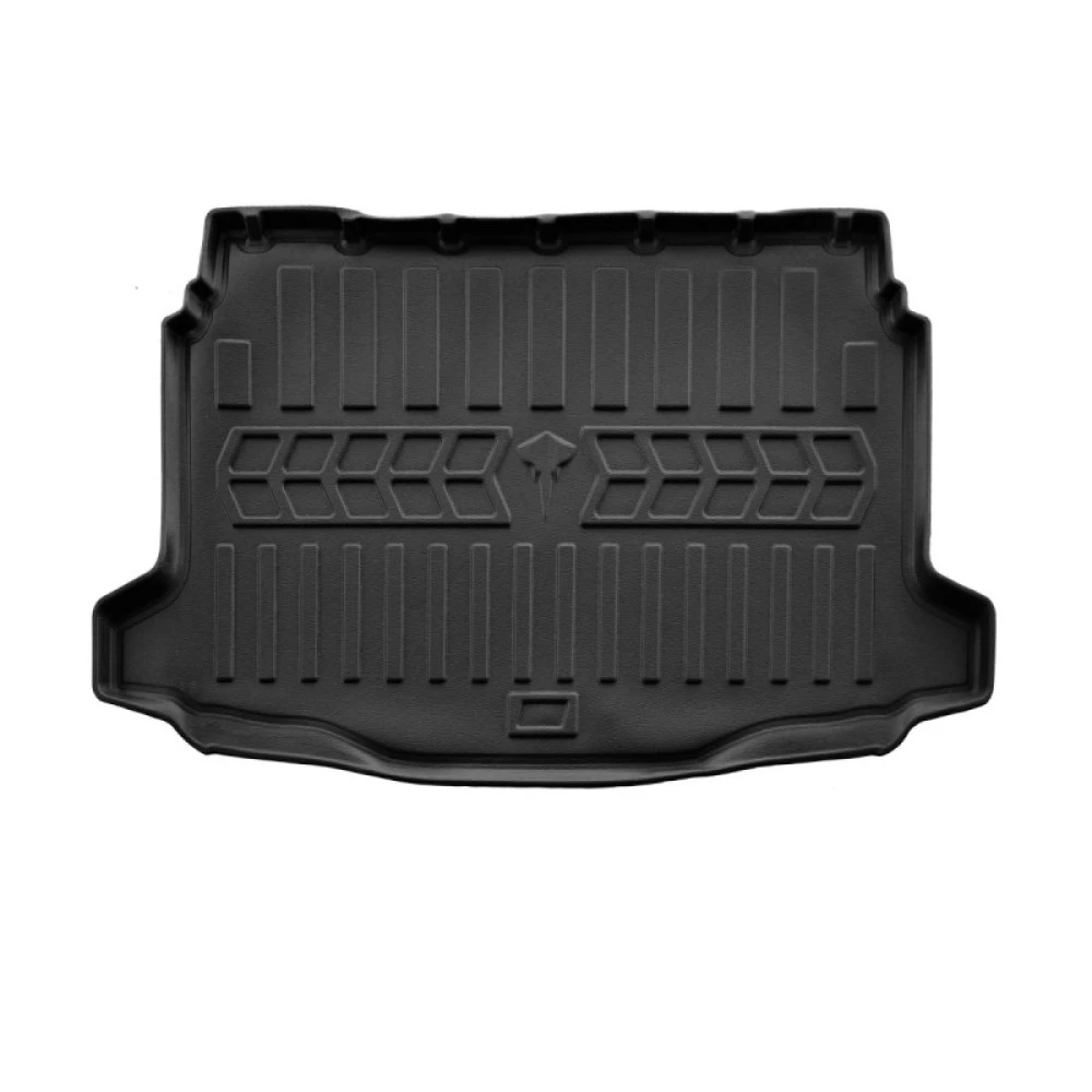 Jeep Avenger (2023+) 5D Upper floor πατάκι πορτ μπαγκάζ πλαστικό μαύρο σκαφάκι Race Axion -1τμχ