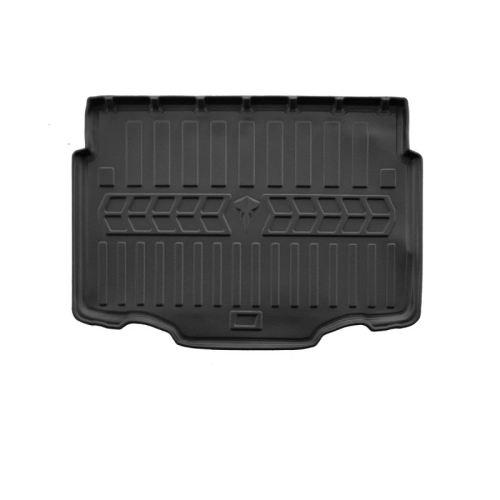 Jeep Avenger (2023+) 5D Lower floor πατάκι πορτ μπαγκάζ πλαστικό μαύρο σκαφάκι Race Axion -1τμχ