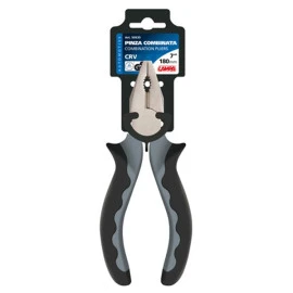 Πένσα χρωμίου βαναδίου (CRV) Lampa μαύρο/γκρι 7" 180mm - 1τεμ. (59535)
