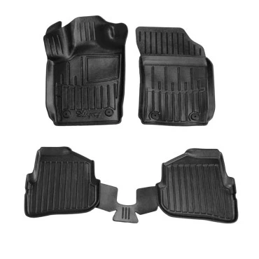 Audi A1 (8X) (2010-2018) 3D / 5D λαστιχένια μαύρα πατάκια σκαφάκια RACE AXION - 5τμχ