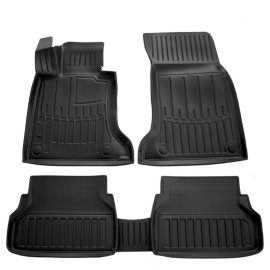 BMW Serie 5 E60 / Ε61 (2003-2010) 4D λαστιχένια μαύρα πατάκια σκαφάκια RACE AXION - 5τμχ