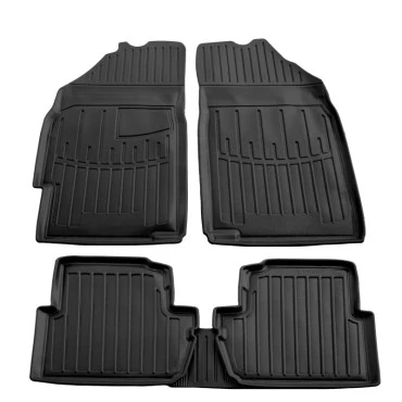 Chevrolet Spark (M300) & Daewoo Matiz (M300) (2009-2015) 5D λαστιχένια μαύρα πατάκια σκαφάκια RACE AXION - 5τμχ