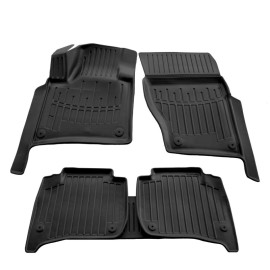 Porsche Cayenne (92A) (2010-2017) 5 Door λαστιχένια μαύρα πατάκια σκαφάκια RACE AXION - 5τμχ