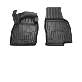 Seat Arona / Ibiza (2017-2024) / VW T-cross / Polo (2017+) / Skoda Fabia (2021+) / Scala (2019+) / Kamiq (2017+) 5 Door λαστιχένια μαύρα πατάκια σκαφάκια RACE AXION - 2τμχ