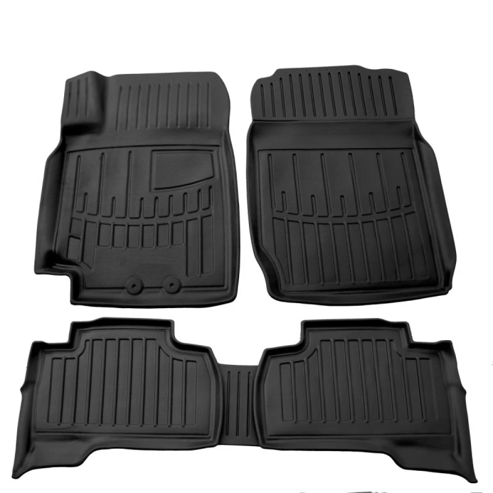 Suzuki Grand Vitara (JT) (2005-2017) 5 Door λαστιχένια μαύρα πατάκια σκαφάκια RACE AXION - 5τμχ
