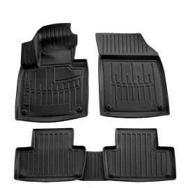 Volvo XC90 II (2014-2024) 5 Door λαστιχένια μαύρα πατάκια σκαφάκια RACE AXION - 5τμχ