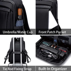 Τσάντα Πλάτης Arctic Hunter B00478 με Θήκη Laptop 15.6", 18L, Μαύρη