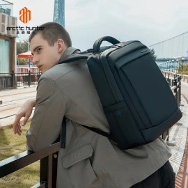 Τσάντα Πλάτης Arctic Hunter B00478 με Θήκη Laptop 15.6", 18L, Μαύρη