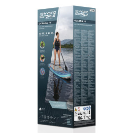Φουσκωτή Σανίδα SUP/Kayak 2 σε 1 Bestway Oceana 6532B με Αποσπώμενο Κάθισμα 305x84x15cm Μπλε