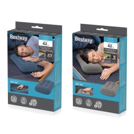 BESTWAY φουσκωτό μαξιλαράκι 67121, 42x26x10cm, διάφορα χρώματα, 1τμχ
