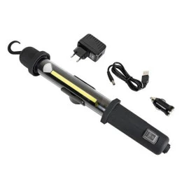 Φακός GL-4 12/24/230V με 11LED 560lm 6W 7.000K Pro-series αδιάβροχος με μαγνητική βάση + γάντζος