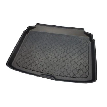 Audi A3 (2012-2020) Hatchback/Sportback με μικρή ρεζέρβα πατάκι πορτ μπαγκάζ πλαστικό μαύρο σκαφάκι Aristar - 1τμχ
