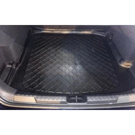 Audi A3 8Y (2020+) Sedan με αφαιρούμενο διχτάκι στα αριστερά πατάκι πορτ μπαγκάζ πλαστικό μαύρο σκαφάκι Aristar - 1τμχ