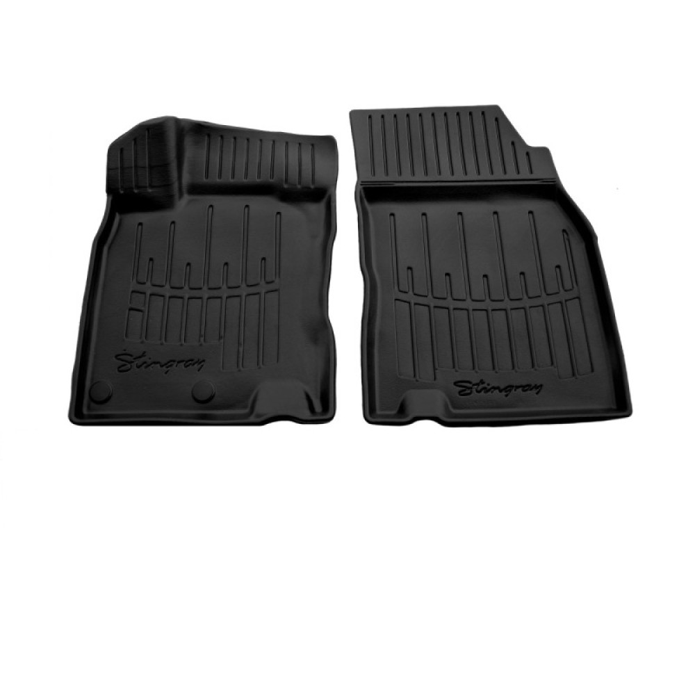 Nissan Qashqai (J11) (2014-2021) 5 Door λαστιχένια μαύρα πατάκια σκαφάκια RACE AXION -2τμχ