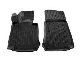 Mercedes Benz EQC (N293) (2019-2023) / GLC (X253) (2015-2022) 5 Door λαστιχένια μαύρα πατάκια σκαφάκια RACE AXION -2τμχ