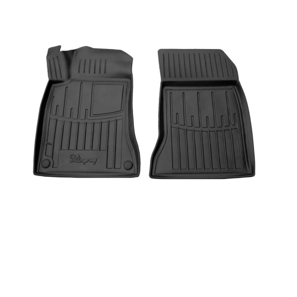 Mercedes-Benz A-Class (W176) (2012-2018) / Mercedes-Benz GLA (X156) (2014-2019) 5 Door λαστιχένια μαύρα πατάκια σκαφάκια RACE AXION -2τμχ