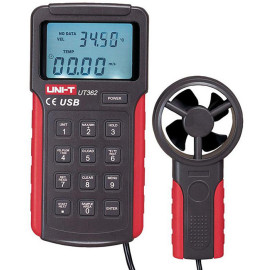 Ψηφιακό Ανεμόμετρο UNI-T UT362 με Οθόνη LCD & Μέτρηση Θερμοκρασίας