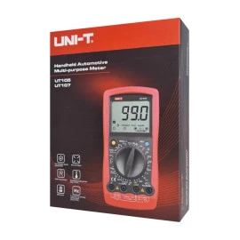 Ψηφιακό Πολύμετρο Αυτοκινήτων UNI-T UT107 με RPM, Dwell & Test Μπαταρίας