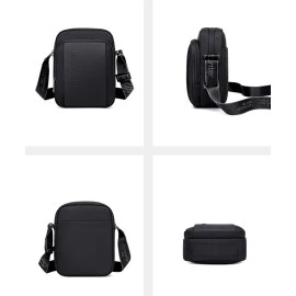ARCTIC HUNTER τσάντα ώμου K00542, με θήκη tablet 9.7", 4L, μαύρη