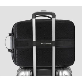 ARCTIC HUNTER τσάντα πλάτης B00227L με θήκη laptop 17", 41L, USB, μαύρη
