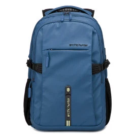 ARCTIC HUNTER τσάντα πλάτης B00388 με θήκη laptop 15.6", USB, 27L, μπλε