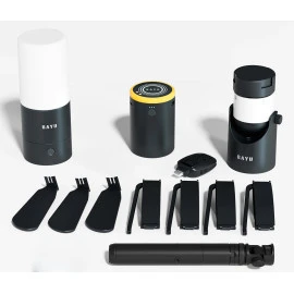 Camping Kit 4 σε 1 Bayu C-Pro με Powerbank 15000mAh, Ανεμιστήρα, Φωτιστικό & Συσκευή Κουνουπιών