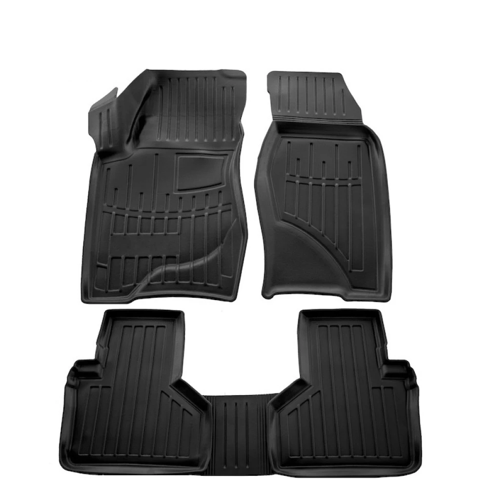 Chevrolet Niva (1998 -2015) 5 Door SUV λαστιχένια μαύρα πατάκια σκαφάκια RACE AXION - 5τμχ