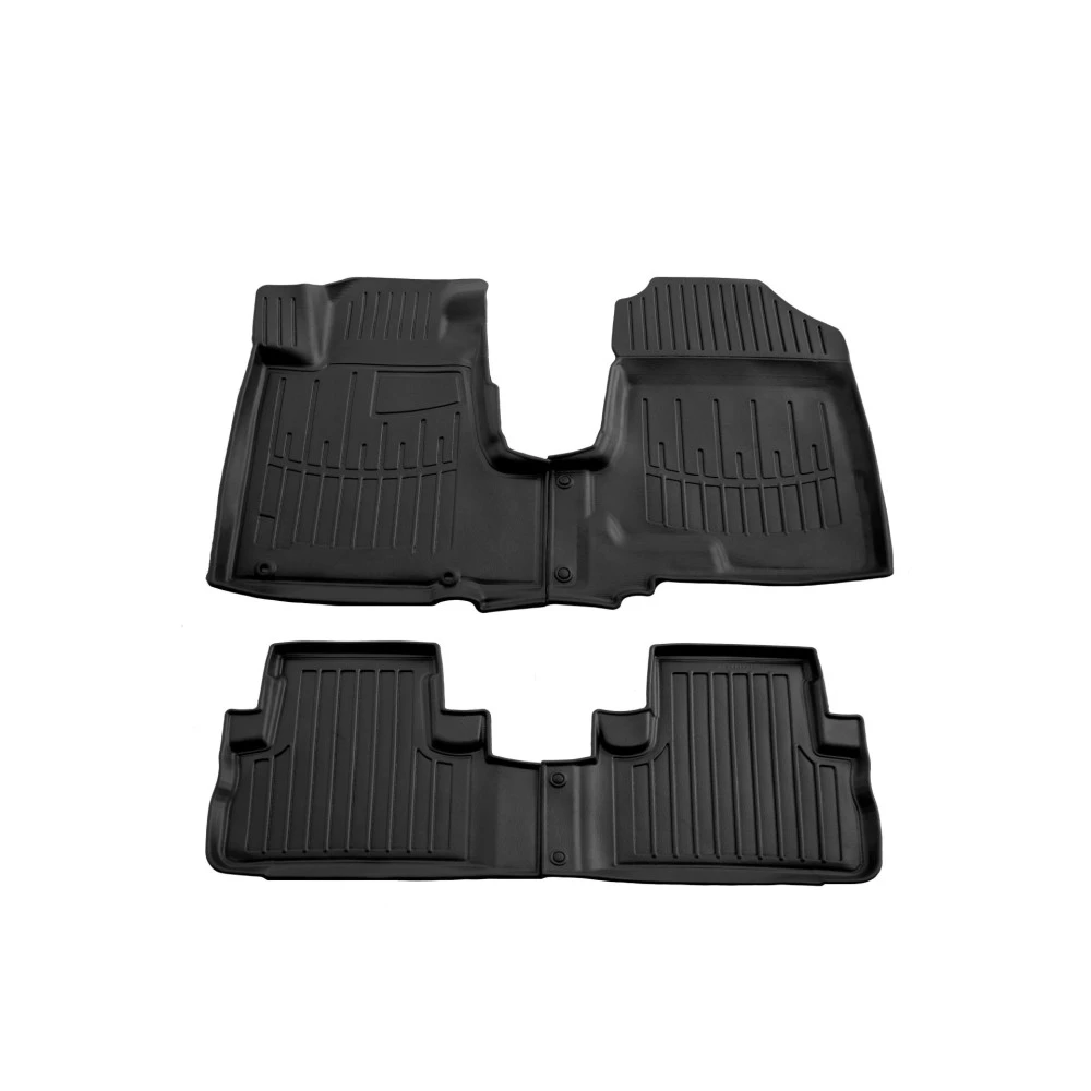 Honda CR-V (2007-2012) λαστιχένια μαύρα πατάκια σκαφάκια RACE AXION - 4τμχ