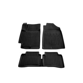 Hyundai Accent / Kia Rio (2016-2025) λαστιχένια μαύρα πατάκια σκαφάκια RACE AXION - 5τμχ