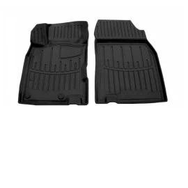 Renault Kadjar (HA/HL) (2015-2022) / Renault Trafic (X83) (2001-2014) λαστιχένια μαύρα πατάκια σκαφάκια RACE AXION - 2τμχ