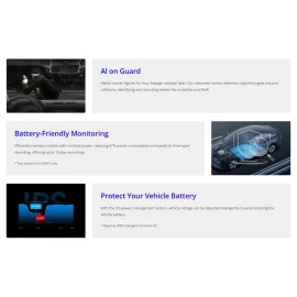 DDPAI smart σετ καμερών αυτοκινήτου N5 Dual 4K/1080p WiFi/Bluetooth GPS