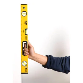 Αλφάδι DELI με 3 μάτια και χάρακα μαγνητικό 50cm