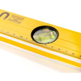 DELI αλφάδι DL290800 με 3 μάτια και χάρακα μαγνητικό 80cm