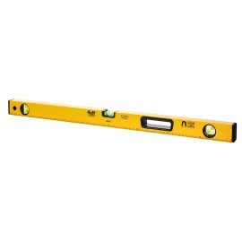 DELI αλφάδι DL290800 με 3 μάτια και χάρακα μαγνητικό 80cm