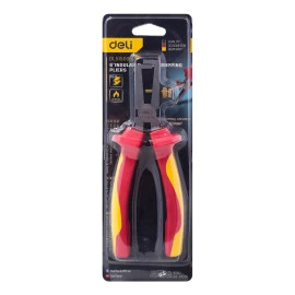 DELI απογυμνωτής καλωδίων ηλεκτρολόγου DL515006 με αντιολισθητικές λαβές ρυθμιζόμενος VDE 1000V 160mm