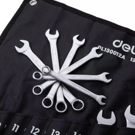 Σετ γερμανοπολύγωνα κλειδιά DELI 6-24mm 12τμχ