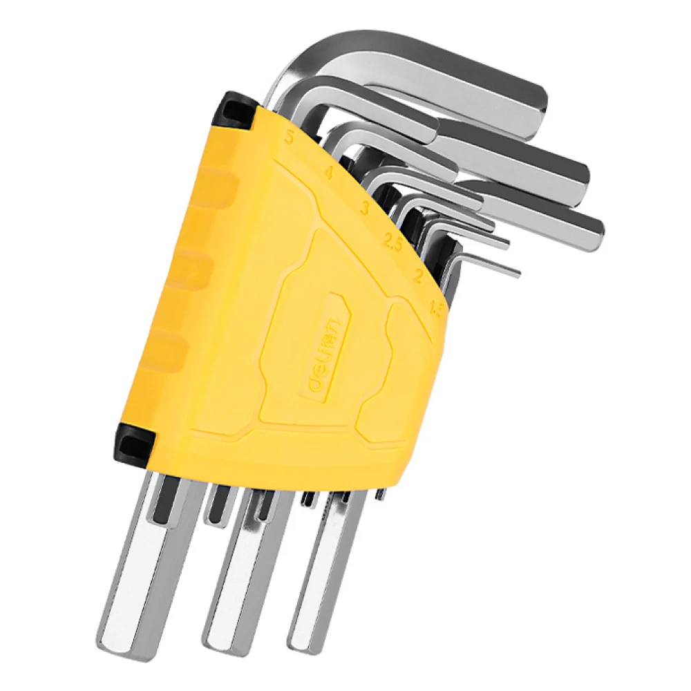 Σετ κλειδιά Allen DELI σε σχήμα L 1.5-10mm 9τμχ