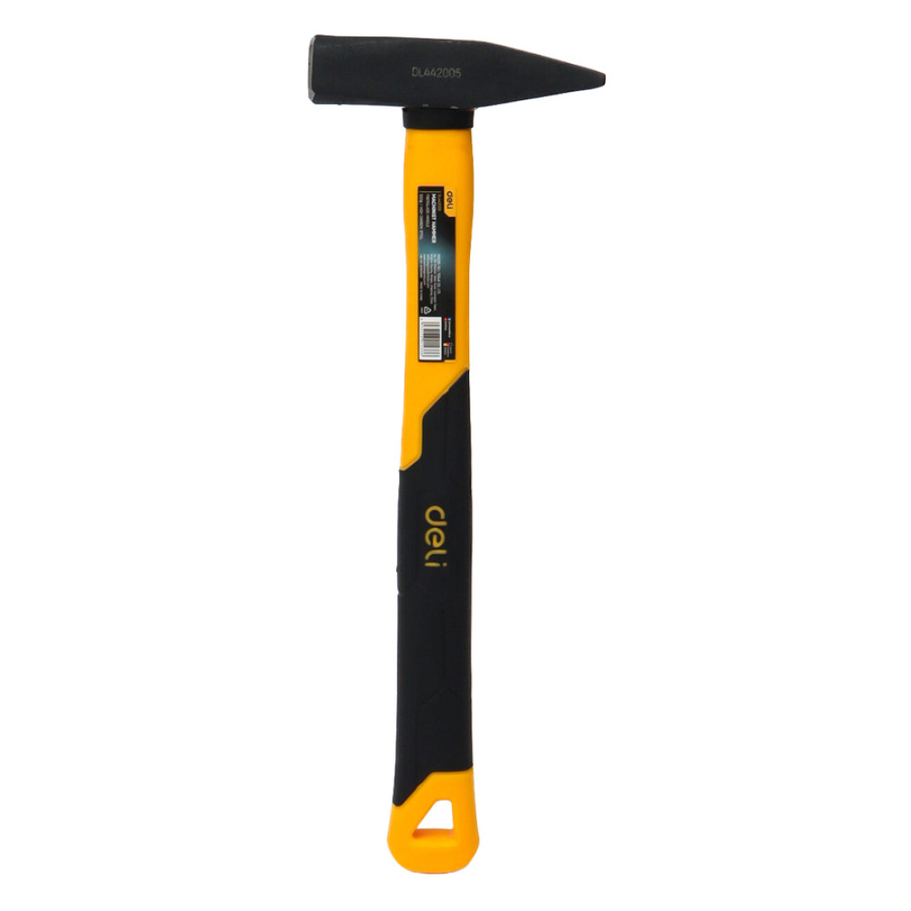 DELI σφυρί DL442005 με αντιολισθητική Fiberglass λαβή 500gr 335mm