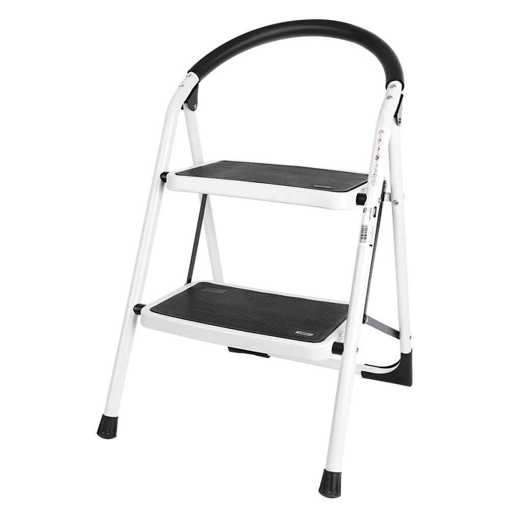 DELI σκάλα σιδήρου DL509012 με 2 σκαλοπάτια 46cm 150kg