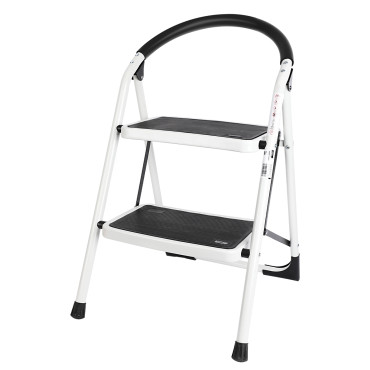 DELI σκάλα σιδήρου DL509012 με 2 σκαλοπάτια 46cm 150kg