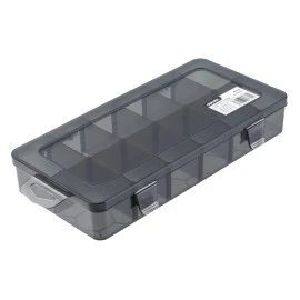 DELI ταμπακιέρα DL432304 12 θέσεων 26x13.5x4.4cm πλαστική μαύρη