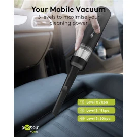 GOOBAY 2 σε 1 σκουπάκι χειρός & air duster 77829 120W 6000mAh μαύρο