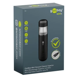 GOOBAY 2 σε 1 σκουπάκι χειρός & air duster 77829 120W 6000mAh μαύρο