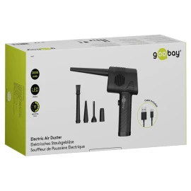 GOOBAY ηλεκτρικό air duster 61667 LED οθόνη 46.8W 2000mAh μαύρο