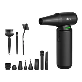 GOOBAY ηλεκτρικό air duster 77831 με φακό 180W 6000mAh μαύρο