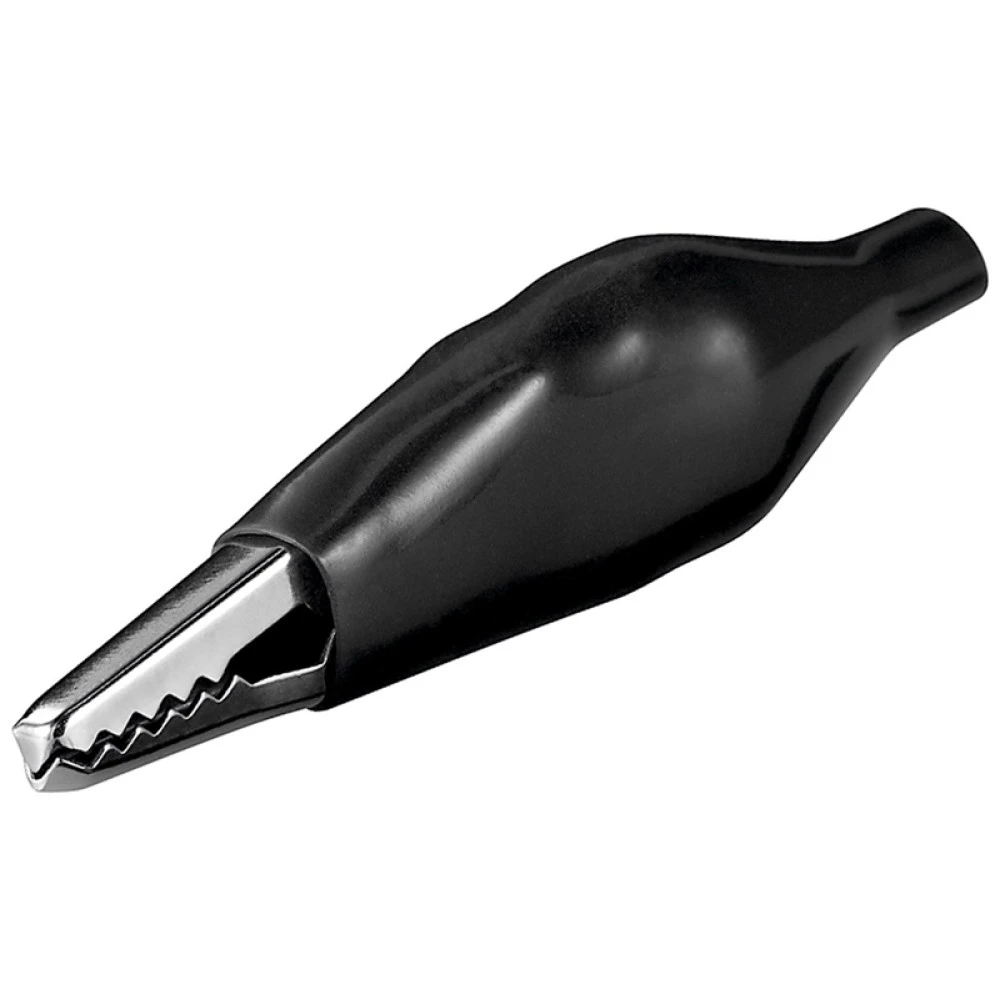 GOOBAY Σετ κροκοδειλάκια 11490 48mm μαύρο 10τμχ